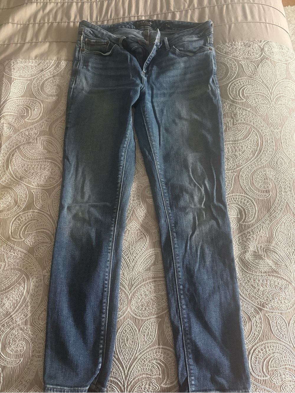 Lucky Brand Women's Medium Blue Skinny Jeans